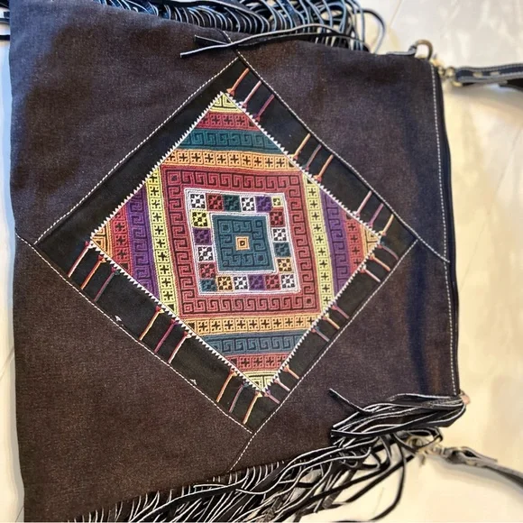 Fredd And Basha Fringed Crossbody - Picture 5 of 8